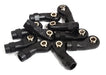 M4 Size Angled 26mm Length Ball Ends Type Tie Rod Ends, w/ 3mm Ball Links