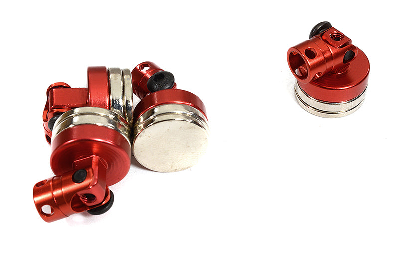 Magnetic Force Type 6mm Size Body Mount Set for 1/10 Crawler, Drift & TC