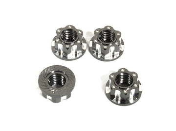 Realistic Billet Machined M4 Size Wheel Nuts for 1/10 Scale RC