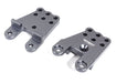 Gunmetal Billet Machined Shock Towers for Tamiya CC02 Scale Off-Road Vehicle