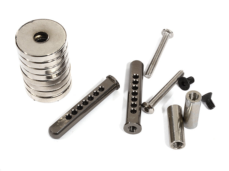 Magnetic Force Type Body Mount Set for 1/10 Scale R/C Car