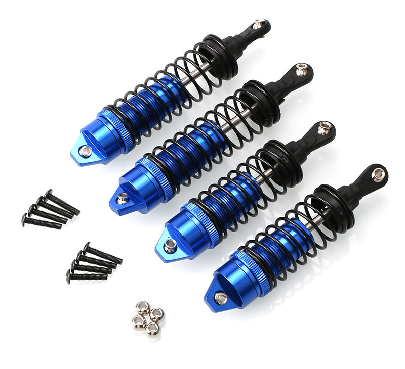 Alloy Machined Shock Set (4) for Traxxas 1/10 Slash 2WD