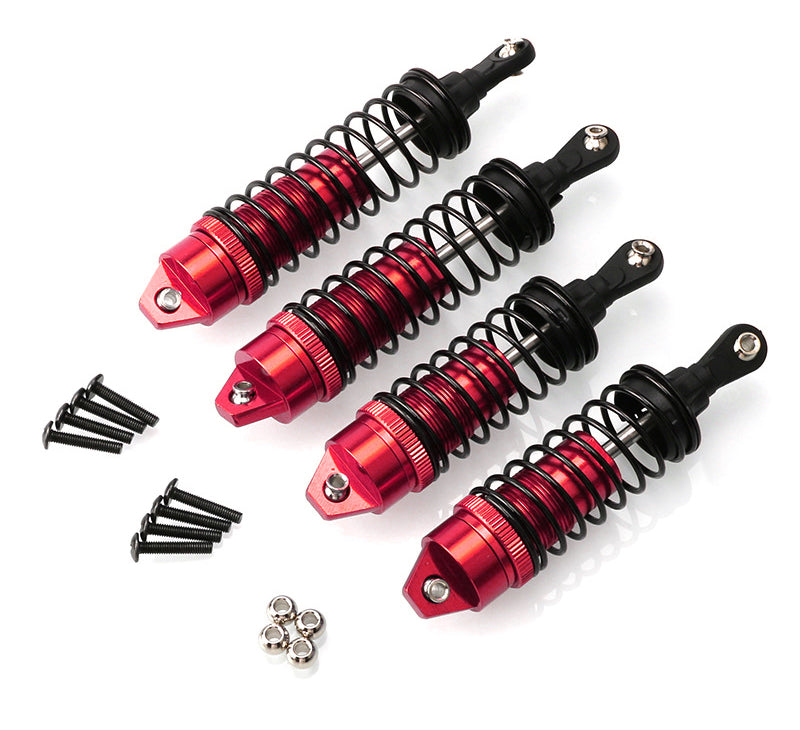 Alloy Machined Shock Set (4) for Traxxas 1/10 Slash 2WD