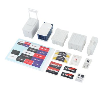 Realistic Model 1/10 Scale Accessories Set for Off-Road Crawler