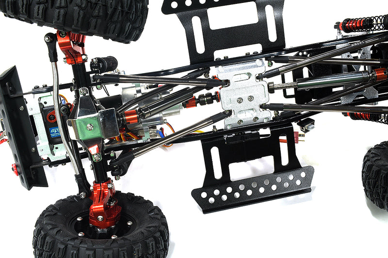 Realistic 1/10 Custom Scale Blue Crawler JW10-S+Cage 2.4GHz Radio Control RTR | Trail Racer 4WD Scale ARTR