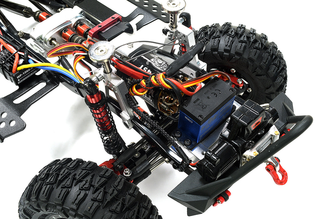Realistic 1/10 Custom Scale Blue Crawler JW10-S+Cage 2.4GHz Radio Control RTR