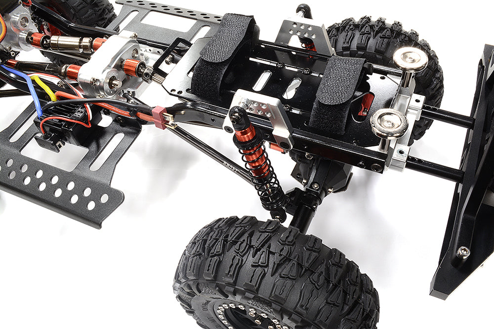 Realistic Green 1/10 Custom Scale Crawler JW10-S+Cage 2.4GHz Radio Control RTR