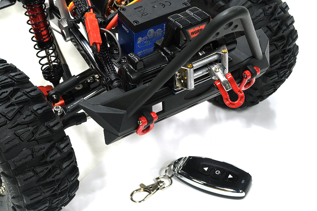 Realistic 1/10 Custom Scale Green Crawler JW10-S+Cage 2.4GHz Radio Control RTR
