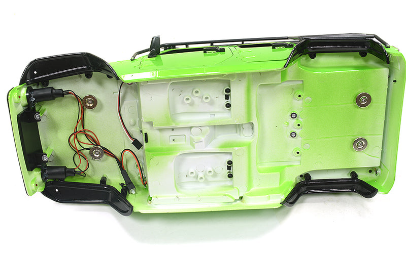 Realistic 1/10 Custom Scale Green Crawler JW10-S+Cage 2.4GHz Radio Control RTR | Trail Racer 4WD Scale ARTR