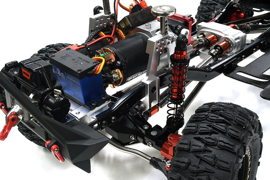 Realistic 1/10 Custom Scale Green Crawler JW10-S+Cage 2.4GHz Radio Control RTR