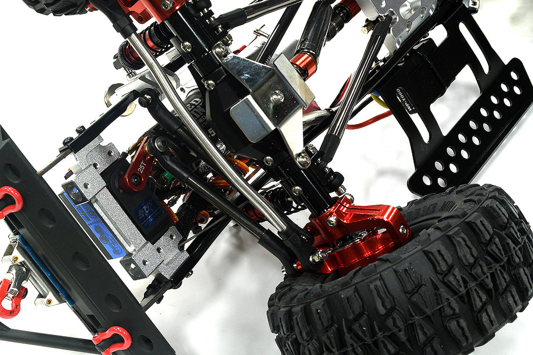 Realistic 1/10 Custom Scale Green Crawler JW10-S+Cage 2.4GHz Radio Control RTR