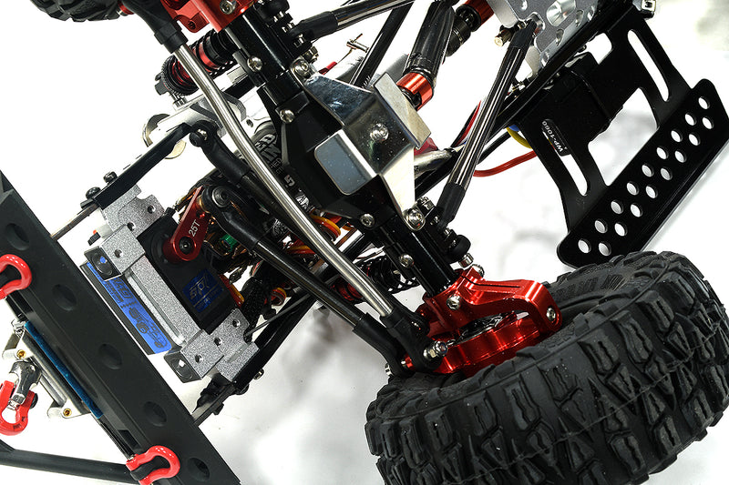 Realistic 1/10 Custom Scale Green Crawler JW10-S+Cage 2.4GHz Radio Control RTR | Trail Racer 4WD Scale ARTR