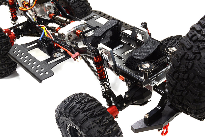 Realistic 1/10 Scale Custom Crawler RC Truck with Cage, 2.4GHz RTR | Trail Racer 4WD Scale ARTR