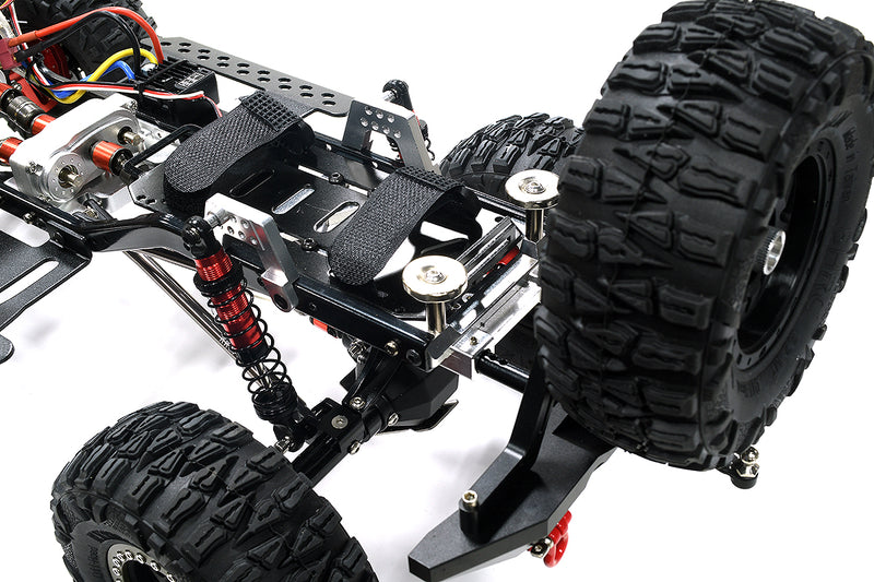 Realistic 1/10 Scale Custom Crawler RC Truck with Cage, 2.4GHz RTR | Trail Racer 4WD Scale ARTR
