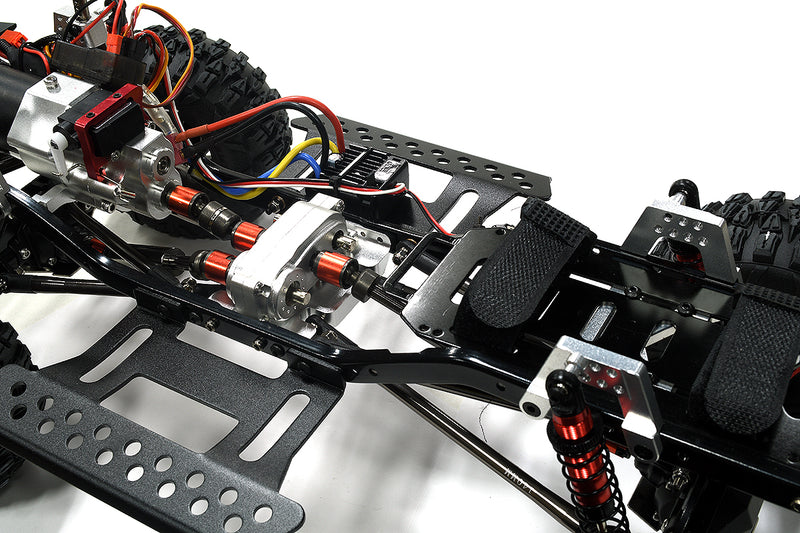 Realistic 1/10 Scale Custom Crawler RC Truck with Cage, 2.4GHz RTR