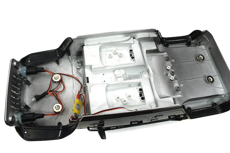 Realistic 1/10 Scale Custom Crawler RC Truck with Cage, 2.4GHz RTR