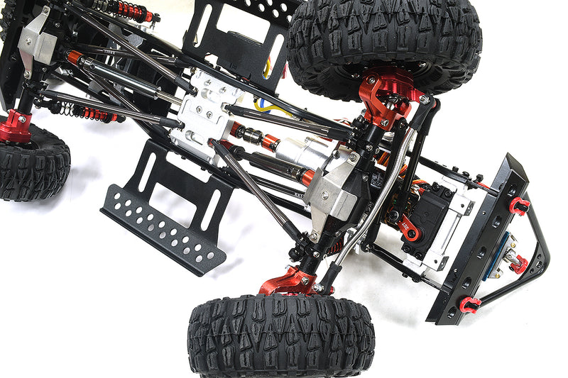 Realistic 1/10 Custom Scale Crawler JW10-S+Cage 2.4GHz Radio Control RTR - Pink | Trail Racer 4WD Scale ARTR