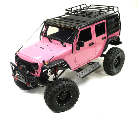 Realistic 1/10 Custom Scale Crawler JW10-S+Cage 2.4GHz Radio Control RTR