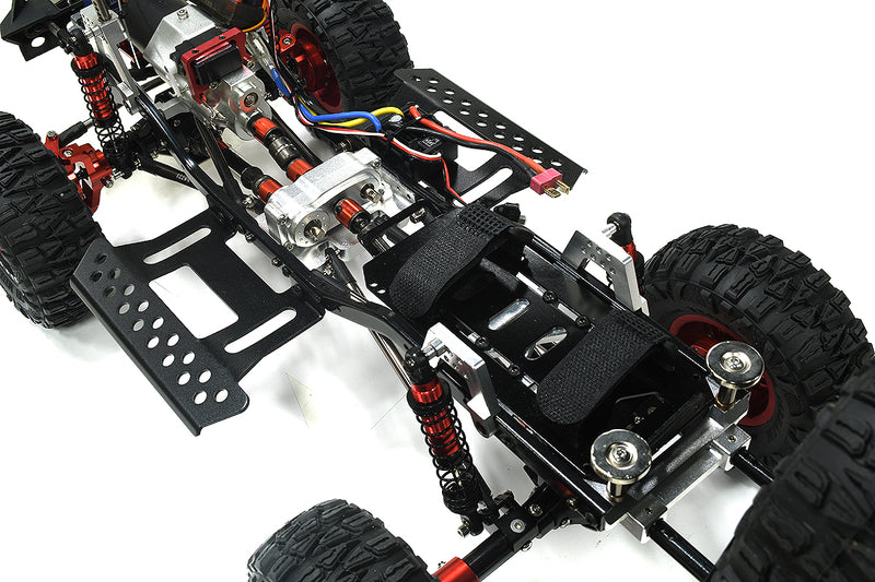 Realistic 1/10 Custom Scale Crawler JW10-S+Cage 2.4GHz Radio Control RTR - Pink | Trail Racer 4WD Scale ARTR