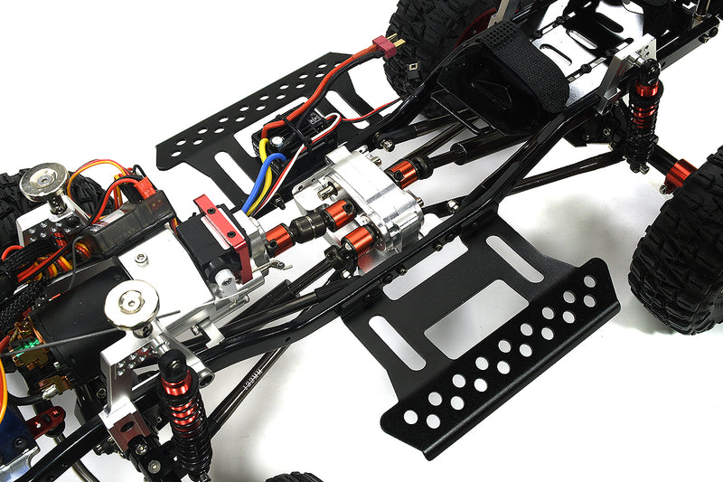 Realistic 1/10 Custom Scale Crawler JW10-S+Cage 2.4GHz Radio Control RTR - Pink | Trail Racer 4WD Scale ARTR