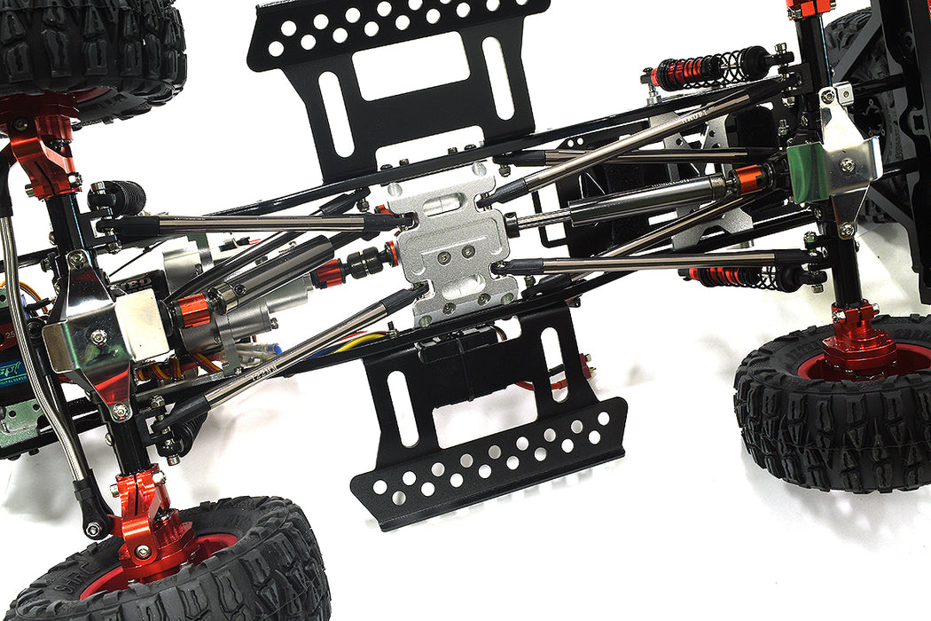 Realistic 1/10 Custom Scale Crawler JW10-S+Cage 2.4GHz Radio Control RTR - Pink
