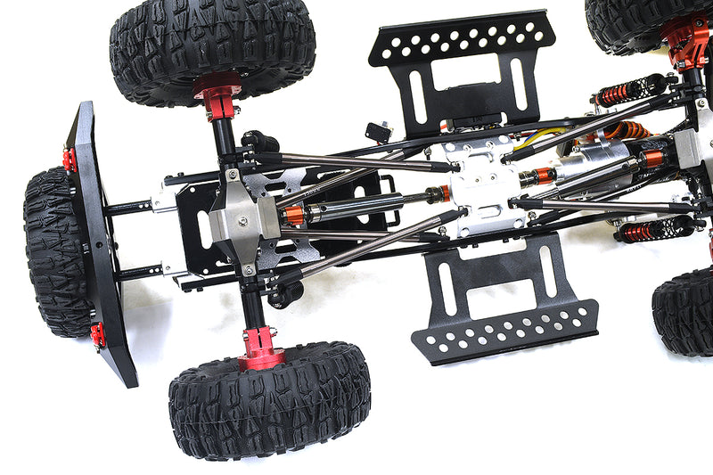 Realistic 1/10 Custom Scale Crawler JW10-S+Cage 2.4GHz Radio Control RTR - Pink | Trail Racer 4WD Scale ARTR