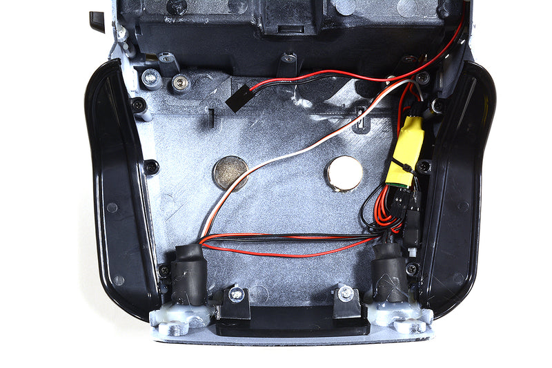 Realistic Silver 1/10 Custom Scale Crawler JW10-S+Cage 2.4GHz Radio Control RTR