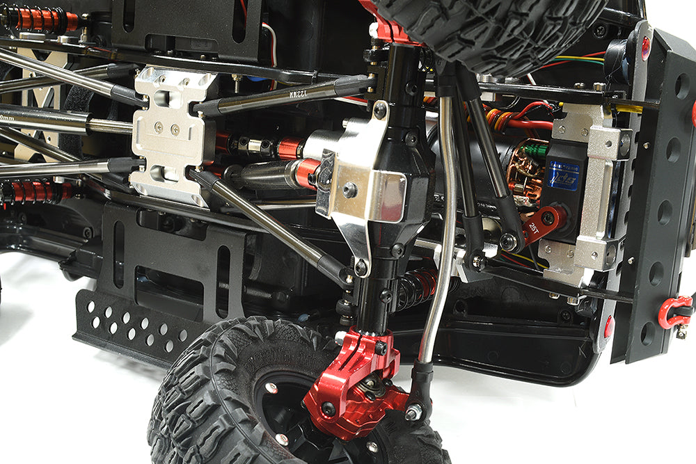 Realistic 1/10 Custom Scale Off-Road Crawler JW10-S 2.4GHz Radio Control ARTR