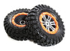 2.2 Size Dual 6 Spoke Beadlock Wheel & Tire Set (2) for 1/10 Off-Road O.D. 115mm