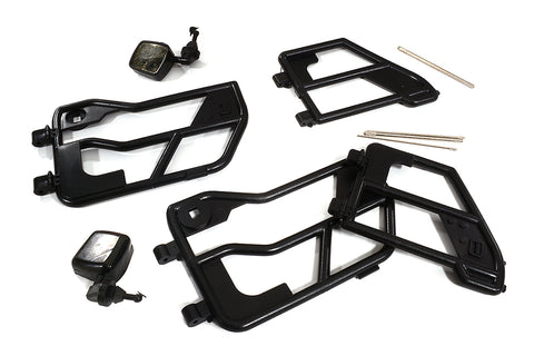 Plastic 1/110 Scale Half Door Kit for Jeep Wrangler Type JW10-S & JW10-C Bodies