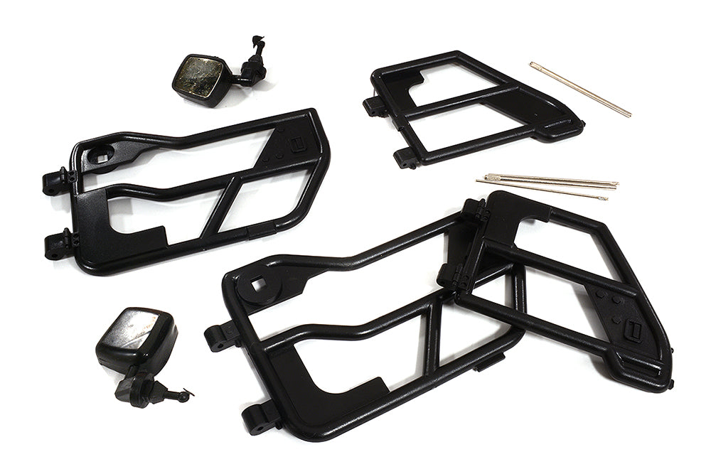 Plastic 1/110 Scale Half Door Kit for Jeep Wrangler Type JW10-S & JW10-C Bodies