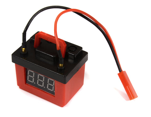 Realistic Battery 2S-3S Voltage Checker & Alarm for 1/10 Scale RC