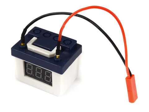 Realistic Battery 2S-3S Voltage Checker & Alarm for 1/10 Scale RC