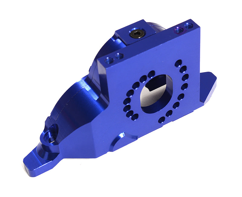 Billet Machined T2 Motor Mount for Traxxas TRX-4 Scale & Trail Crawler - Blue