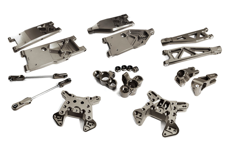 Billet Machined Alloy Suspension Kit for 1/5 Kraton 4X4 8S BLX Speed Monster