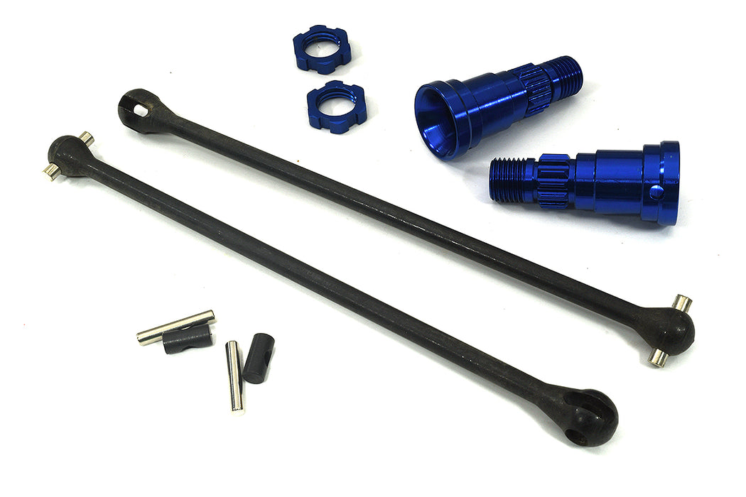 Universal Drive Shafts w/ Stub Axles (2) for Traxxas 8S X-Maxx 4X4