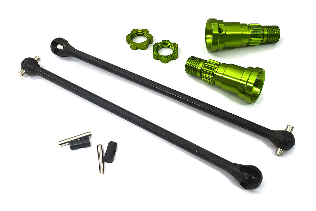 Universal Drive Shafts w/ Stub Axles (2) for Traxxas 8S X-Maxx 4X4