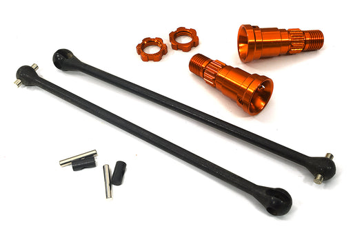 Universal Drive Shafts w/ Stub Axles (2) for Traxxas 8S X-Maxx 4X4