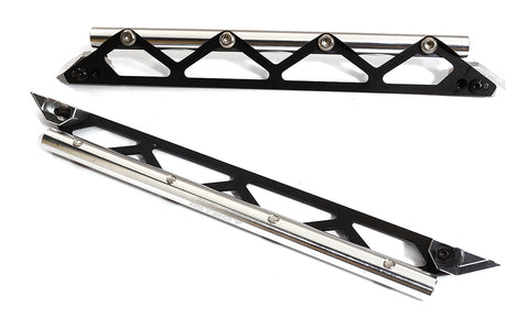 Blue Machined Side Protection Nerf Bars for Traxxas Maxx 1/10 Scale 4S RC Truck