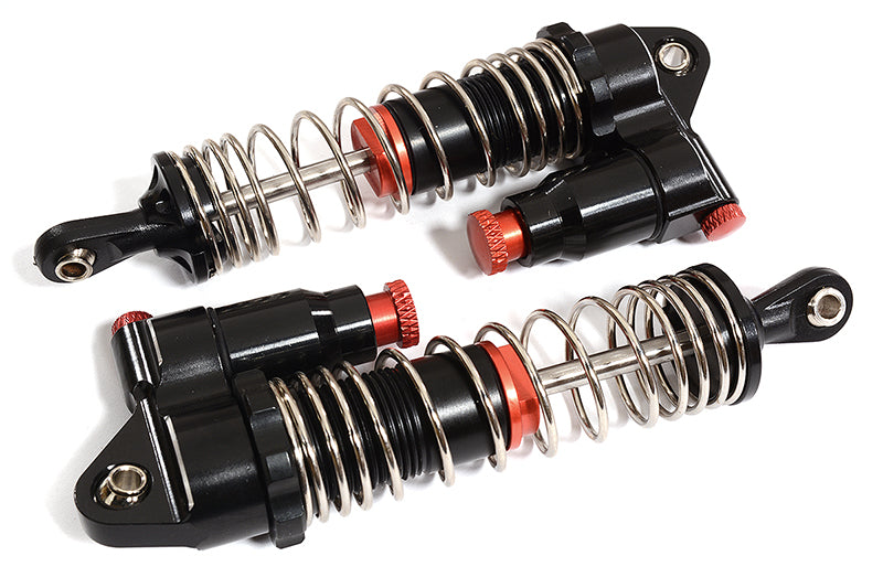 Alloy 90mm Piggyback Shock(2) w/ Rebound Adjust for SCX-10, SCX10 II & SCX10 III