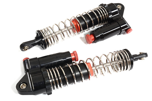 Alloy 100mm Type Piggyback Shock (2) w/ Rebound Adjust for 1/10 Scale Crawler