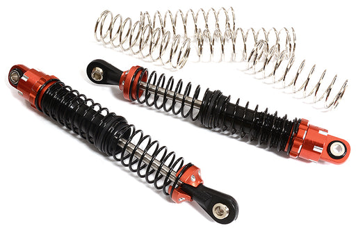 Realistic Billet Machined Shock Set (2) for Axial SCX10 III Crawler (L=95mm)