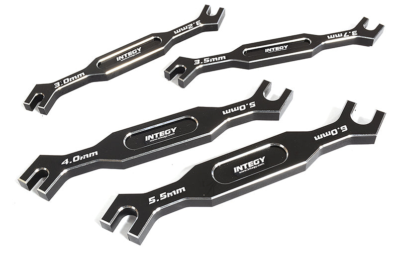 Complete Turnbuckle Wrench Set (8 Sizes) 3, 3.2, 3.5, 3.7, 4, 5, 5.5 & 6mm