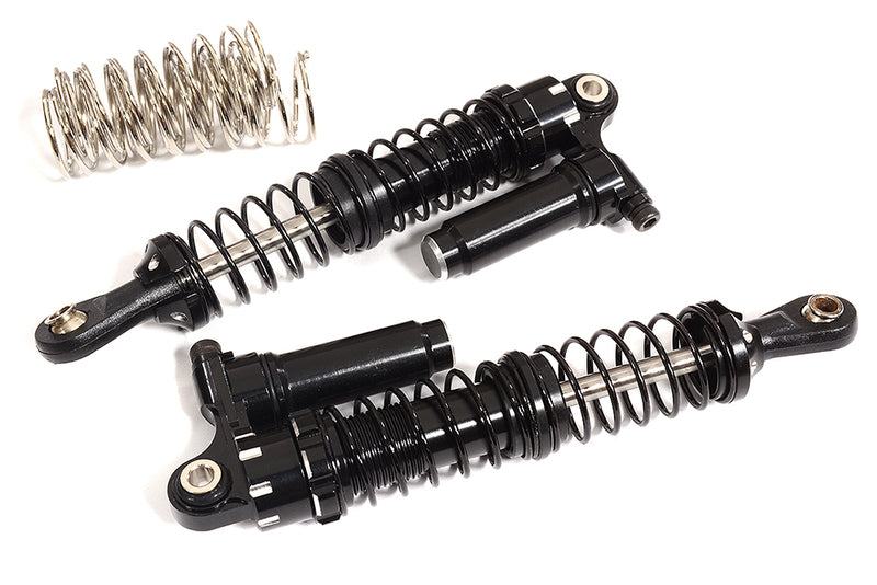 Billet Machined Piggyback Shock Pair (2) for Tamiya Scale Off-Road CC02 (L=85mm)