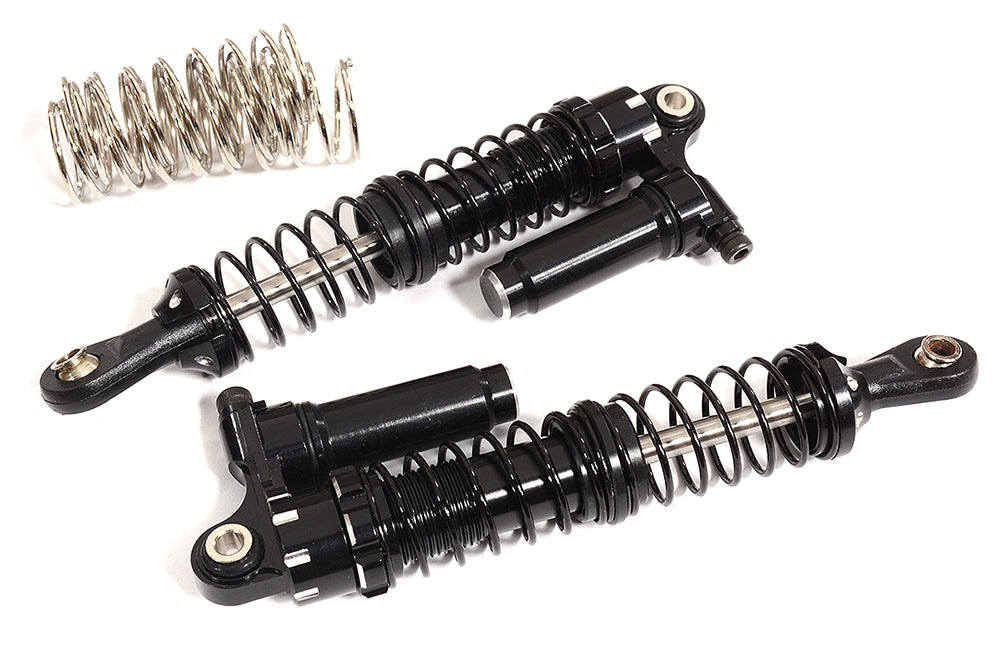 Billet Machined Piggyback Shock Pair (2) for Tamiya Scale Off-Road CC02 (L=85mm)