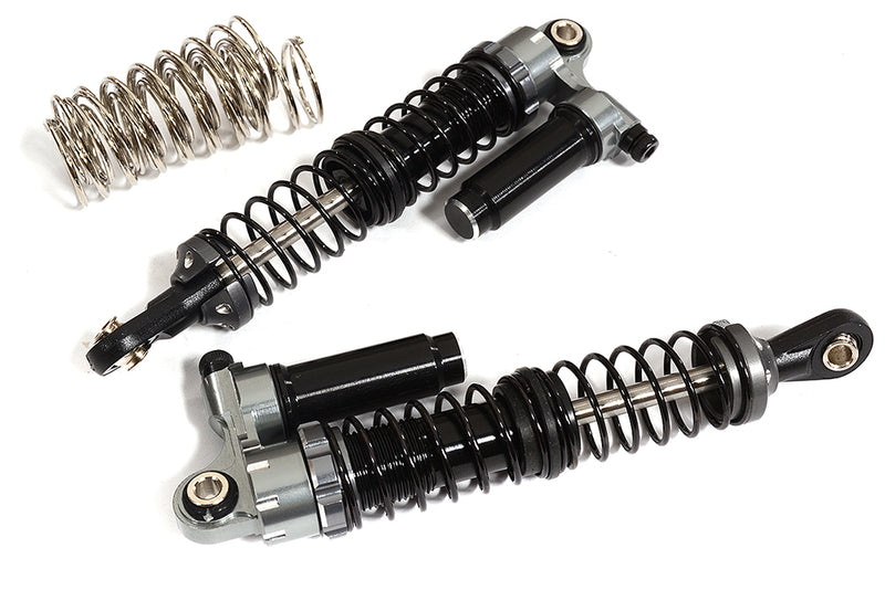 Billet Machined Piggyback Shock Pair (2) for Tamiya Scale Off-Road CC02 (L=85mm)
