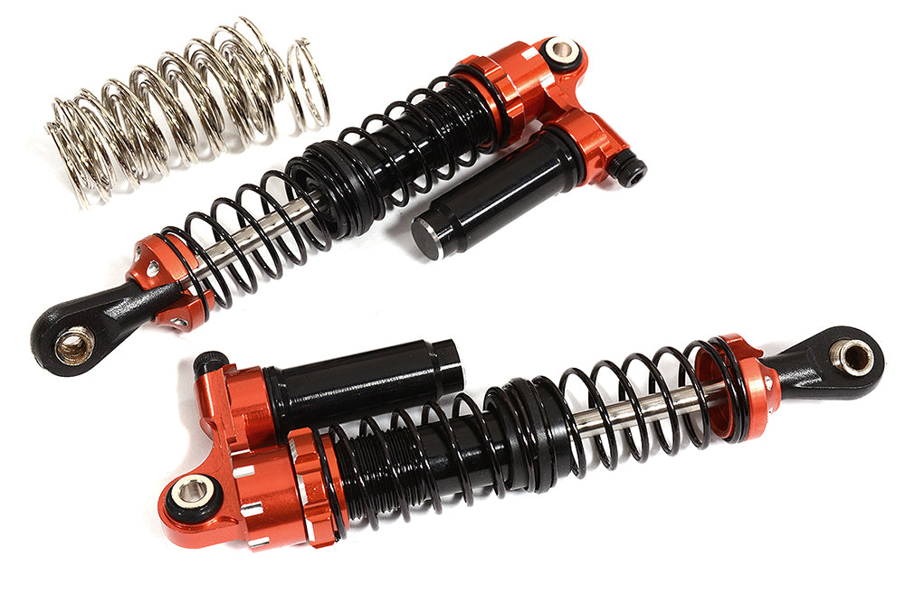 Billet Machined Piggyback Shock Pair (2) for Tamiya Scale Off-Road CC02 (L=85mm)