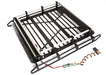 Roof Top Luggage Tray 190x175x40mm w/ LED Light Bar for Axial SCX10 II 6X6