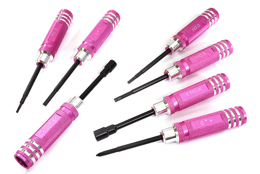 7pcs Essential RC Tool Set, Allen Hex, Screw & Nut Drivers