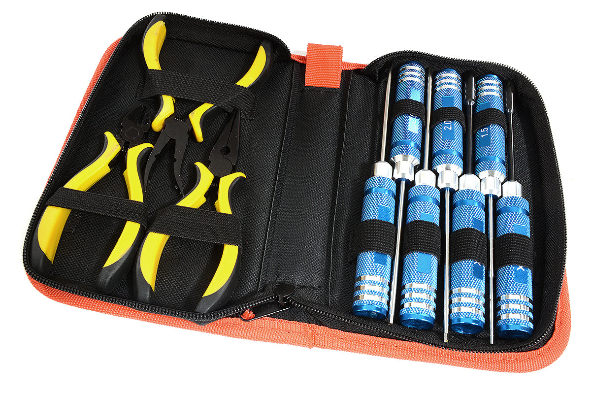 Complete 10pcs RC tool Set w/ Carrying Bag